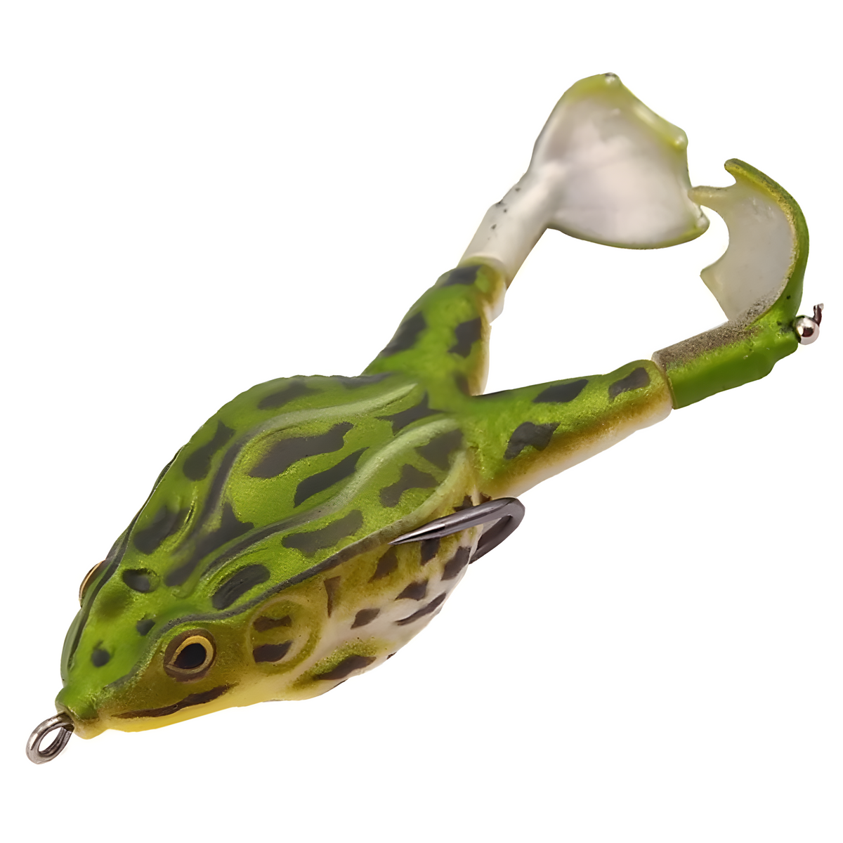 Frog Lure Double Propeller Legs Silicone Soft Baits 13.6g 16.6g Topwater Wobblers Artificial Bait For Bass Catfish Fishing Tools