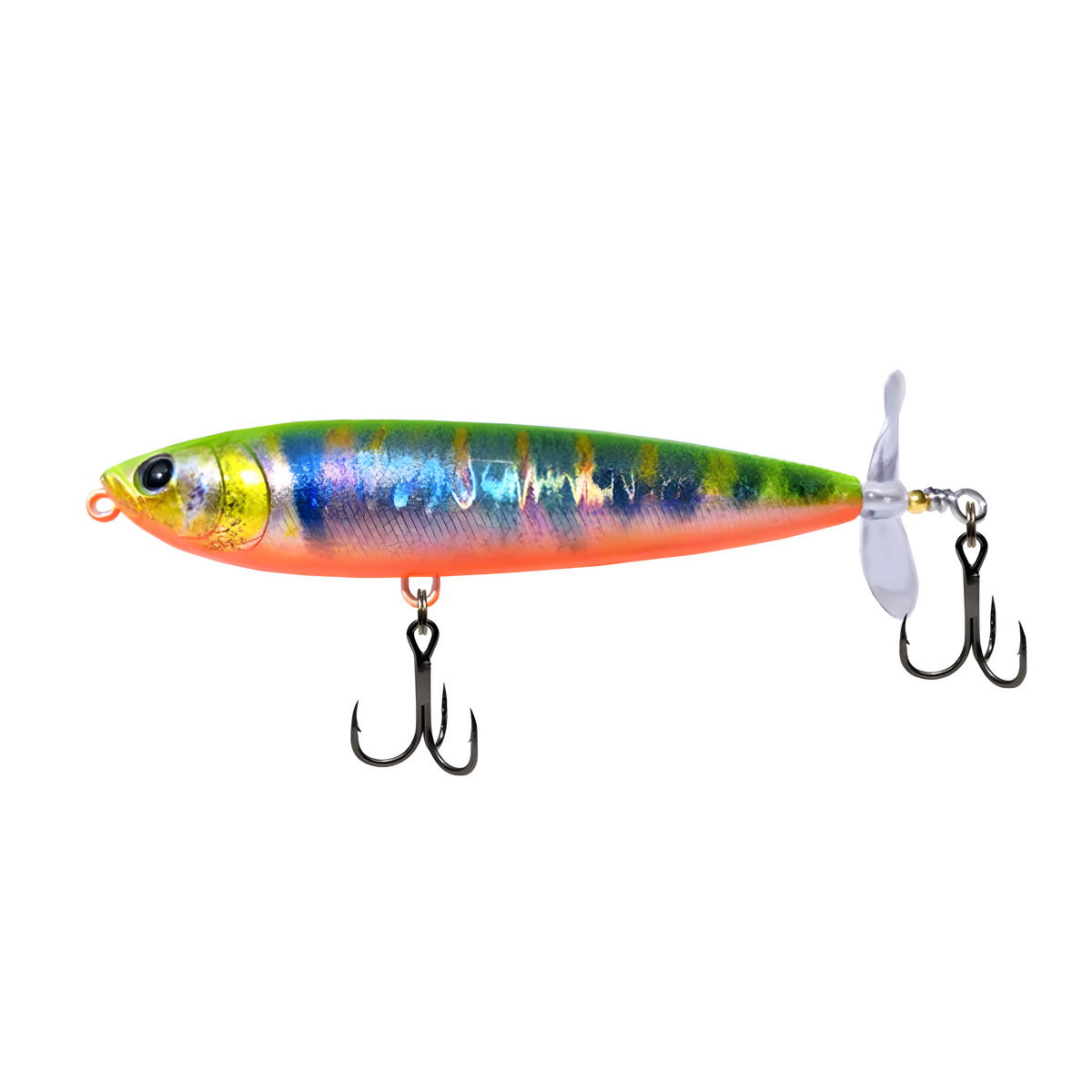 GREENSPIDE Propeller Pencil Topwater Fishing Lure 95mm 12.5g Bass Fishing Tackle Fishing Accessories Saltwater Lures Fish Bait