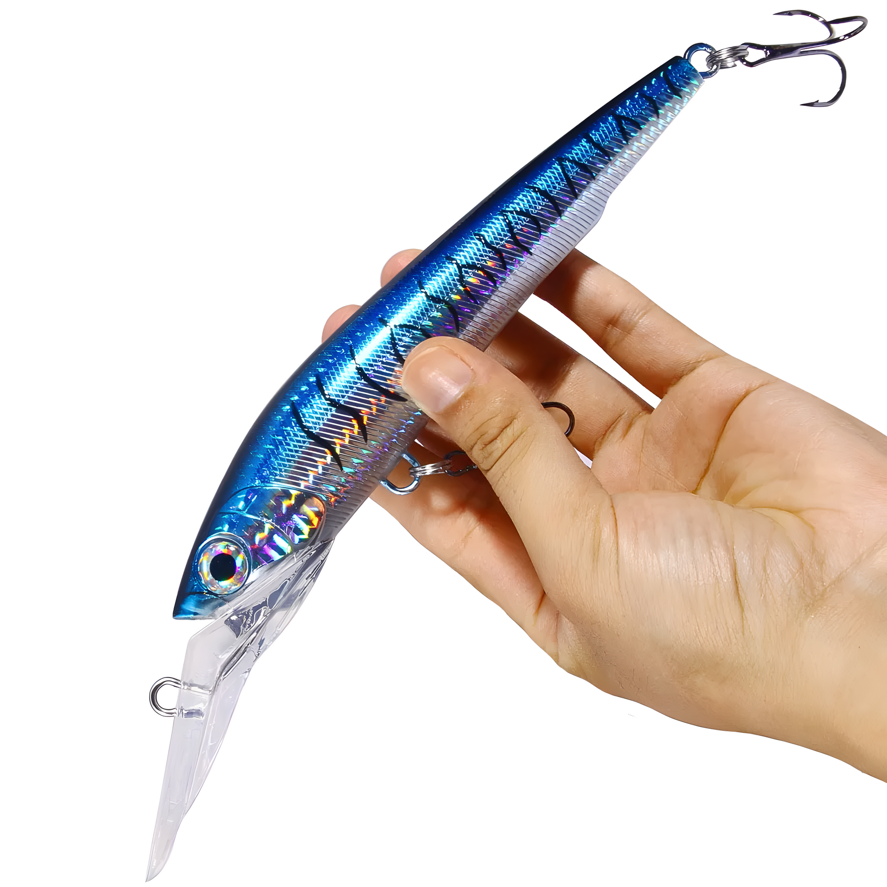 48-90-95g Fishing Lure Deep Diving Minnow isca artificial Bait Wobblers Tackle Pesca Carp Pike Walleye original Sea Fishing bait