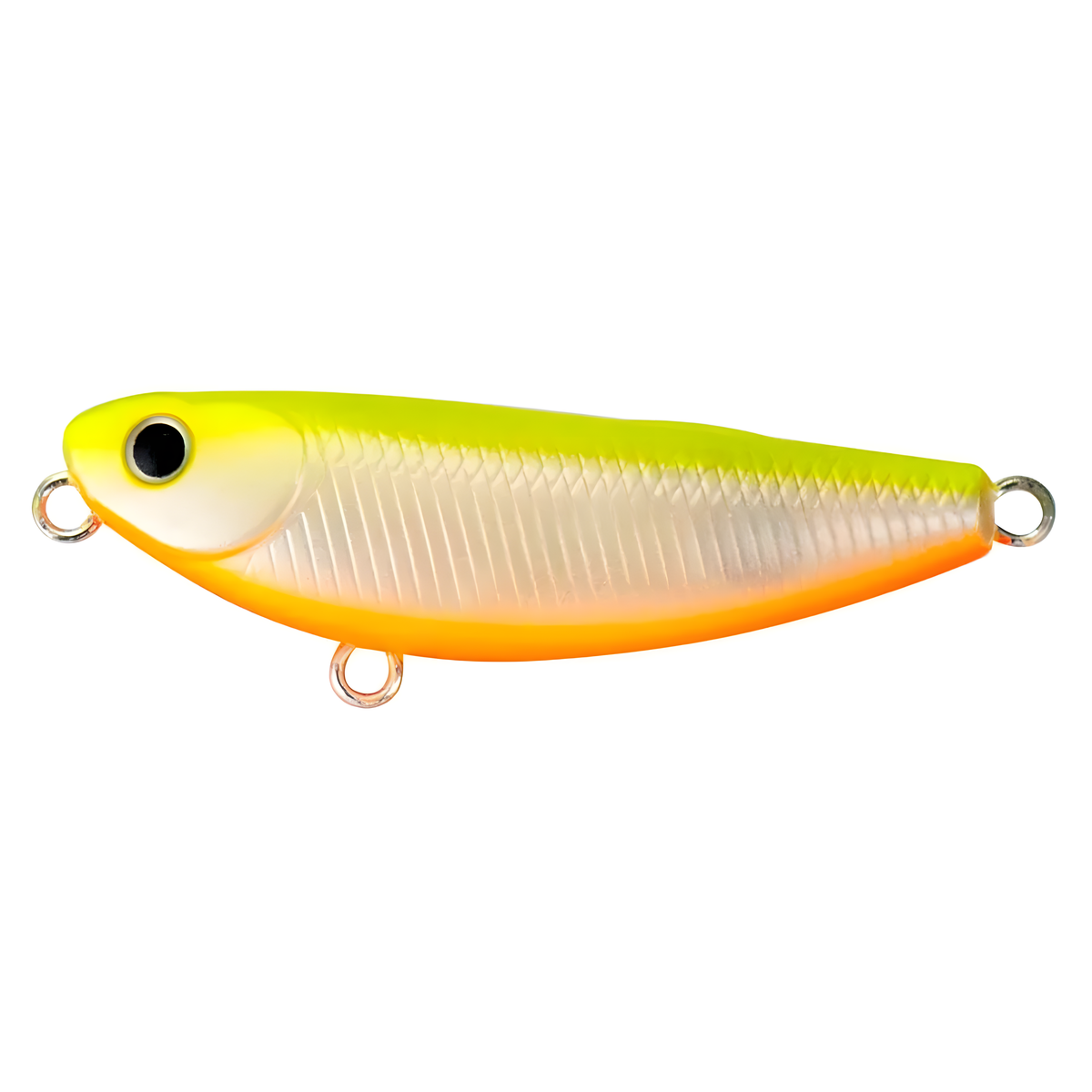 Countbass Surface Pencil 52mm 2" 5.5g 3/16 oz. with VMC Hooks Topwater Fishing Lure Stick Bait Bass Hard Baits