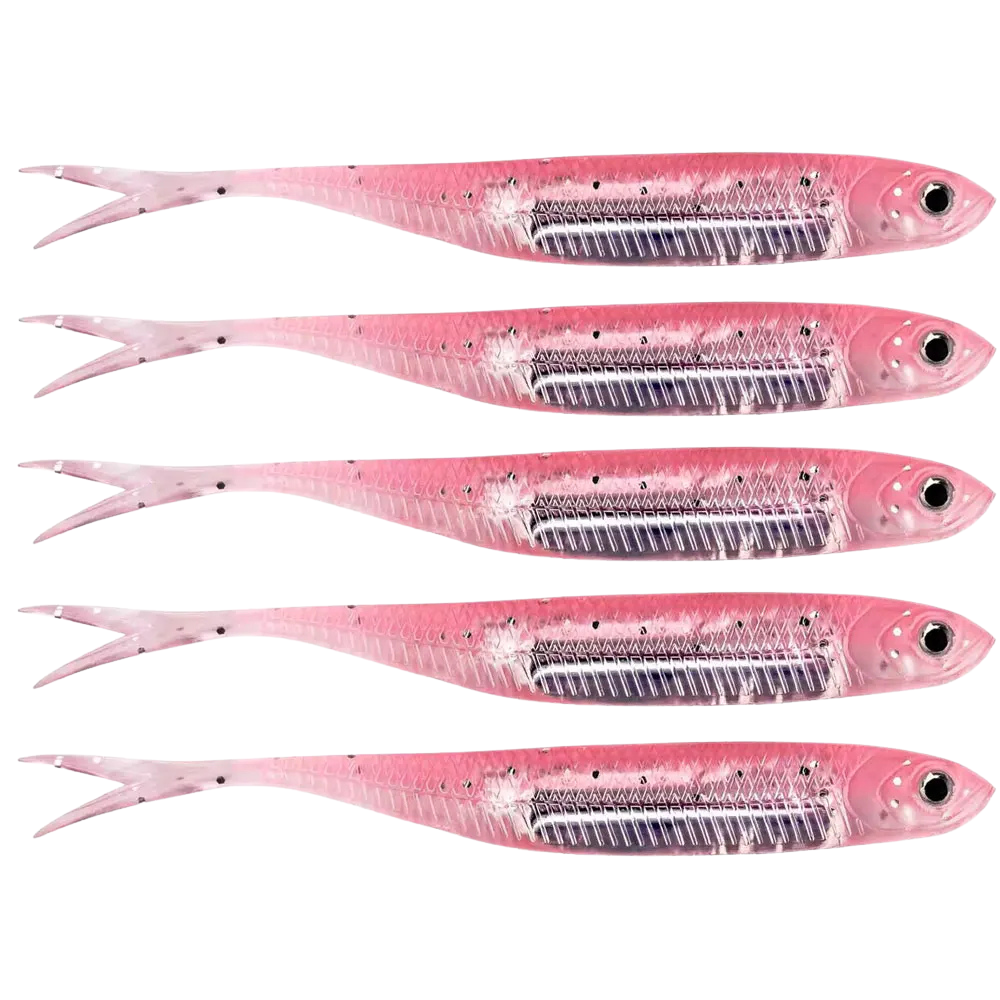 THKFISH 5pcs Fishing Soft Baits 100mm Soft Plastic Fishing Lures 3.9g Silicone Artificial Lure Swimbait For Bass Fishing