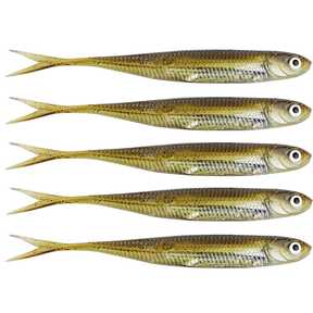 THKFISH 5pcs Fishing Soft Baits 100mm Soft Plastic Fishing Lures 3.9g Silicone Artificial Lure Swimbait For Bass Fishing