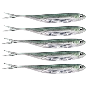 THKFISH 5pcs Fishing Soft Baits 100mm Soft Plastic Fishing Lures 3.9g Silicone Artificial Lure Swimbait For Bass Fishing