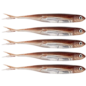 THKFISH 5pcs Fishing Soft Baits 100mm Soft Plastic Fishing Lures 3.9g Silicone Artificial Lure Swimbait For Bass Fishing