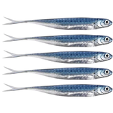 THKFISH 5pcs Fishing Soft Baits 100mm Soft Plastic Fishing Lures 3.9g Silicone Artificial Lure Swimbait For Bass Fishing