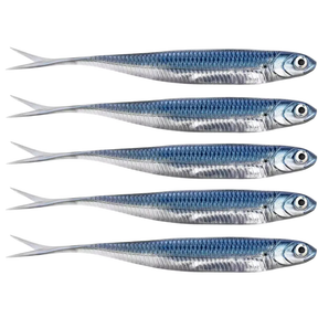 THKFISH 5pcs Fishing Soft Baits 100mm Soft Plastic Fishing Lures 3.9g Silicone Artificial Lure Swimbait For Bass Fishing