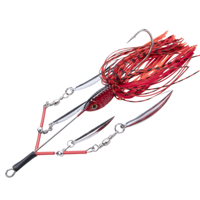 23g Spinner Bait Lead Jig Head Silicone Skirt Rubber Fishing Jigs With Rubber Skirt Lures Buzzbait Lure