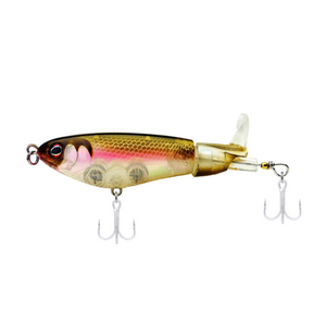 GREENSPIDER Pesca With Propeller Topwater Fishing Lures 97mm 14g Artificial Bait Hard Plopper Soft Rotating Tail Fishing Tackle