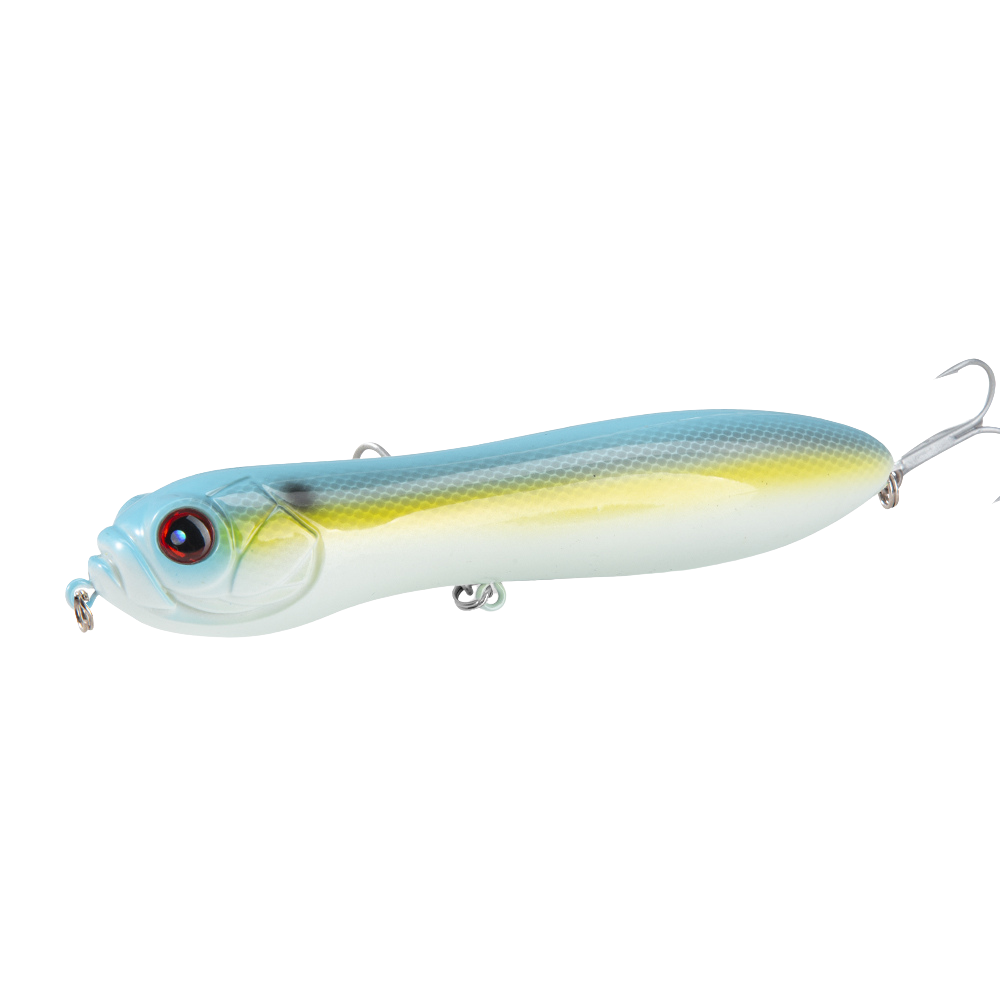 HuntHouse Trairao topwater lure Pencil lure long casting fishing for Bass Pike lure Crazy surface darter sound loud