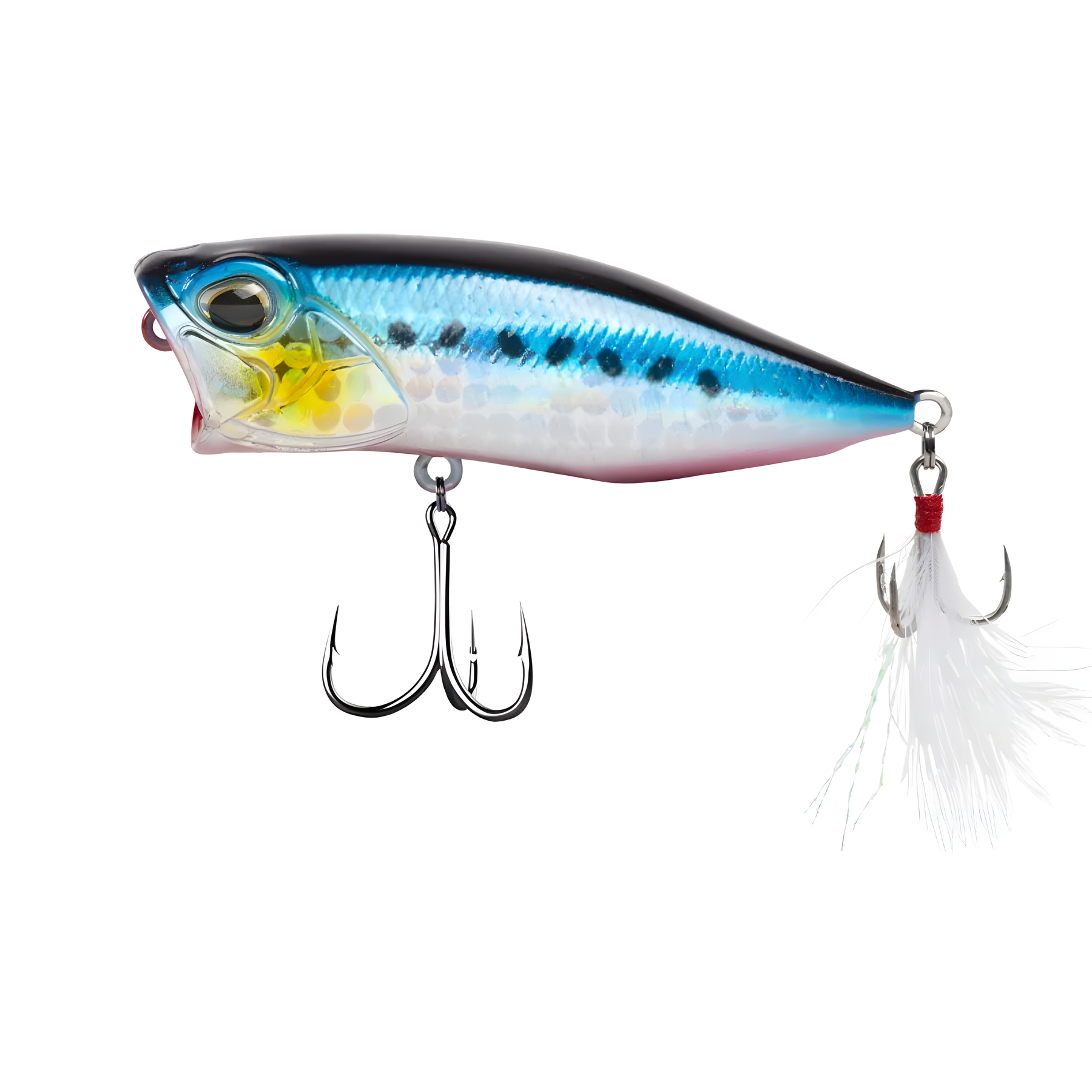 Hunthouse Pealis Fangpop Popper Fishing Lure 65mm 8.5g Topwater Poppers Lure Floating Poper Bait for Fishing Bass Float Tackle