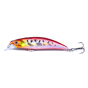 HENGJIA Jerkbait Sinking Wobblers Fishing Lures 8cm-9g Trout Artificial Plastic Hard Bait Crankbait Bass Fishing Tackle