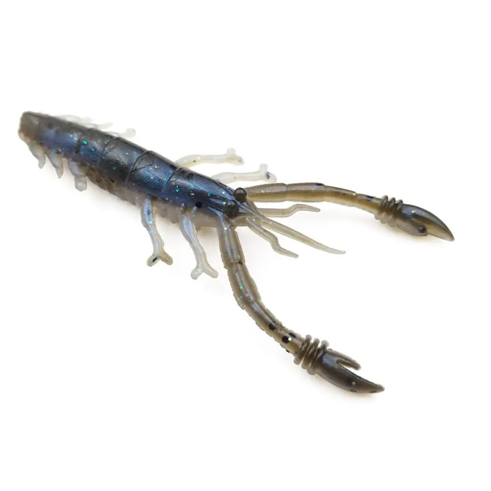 ELITELURE Floating Shrimp Soft Baits Strong resistance to biting Crawfish Silicone Wobblers NED Rig TEXAS Bass Fishing Tackle