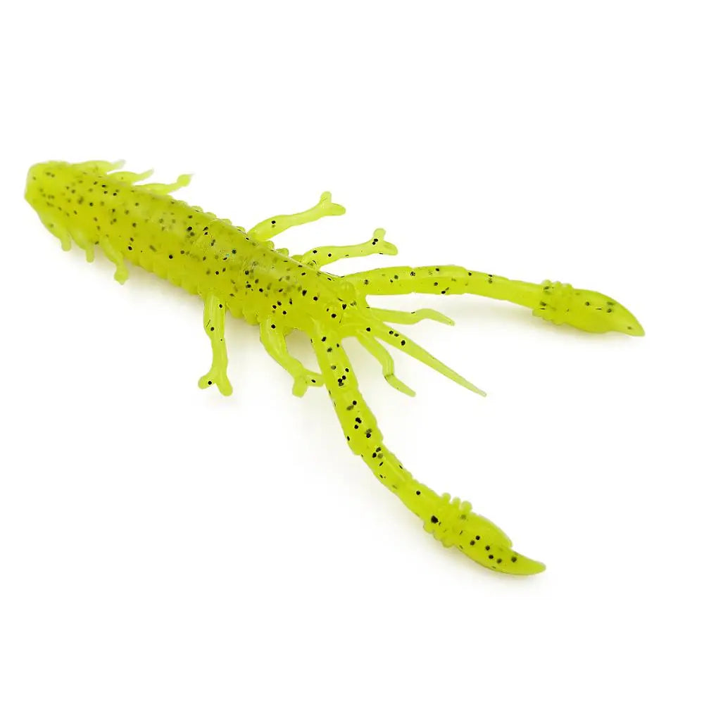 ELITELURE Floating Shrimp Soft Baits Strong resistance to biting Crawfish Silicone Wobblers NED Rig TEXAS Bass Fishing Tackle