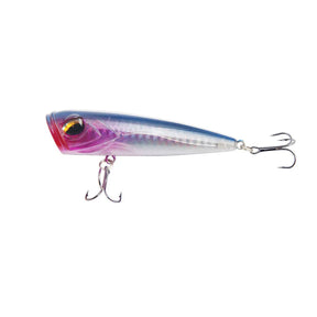 1pc  Popper Fishing Lure 8cm 14g Hard Bait Artificial Poper Topwater Bass Trout Pike Fishing Crankbait Crank Wobbler