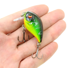 Mini Crankbait Fishing Lure 4.5cm 7.4g Floating Wobblers Artificial Hard Bait Swimbait Minnow Trout Bass Carp Fishing Tackle