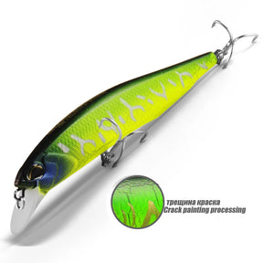 Bearking  10cm 15g  hot model fishing lures hard bait 14color for choose minnow quality professional minnow depth0.8-1.5m