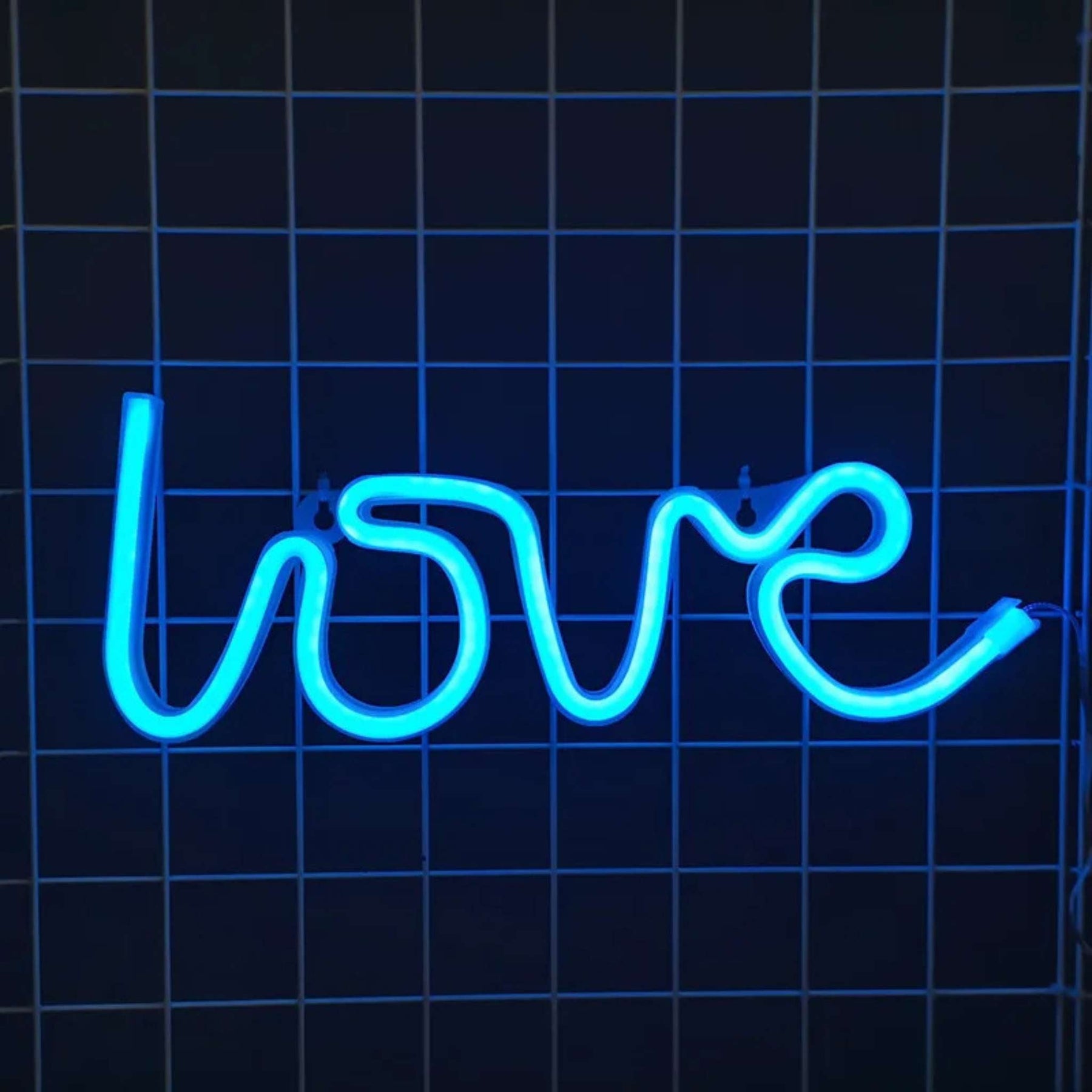 Luminária Neon Led Love Painel Services