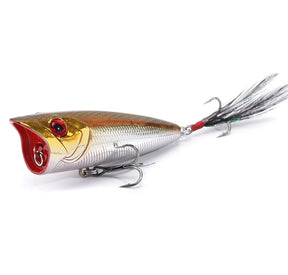 Rocket Popper Topwater Hit The Water Wave Popper Strong Noise Big Splash Casting Isca Artificial Fishing Lures Bass pesca