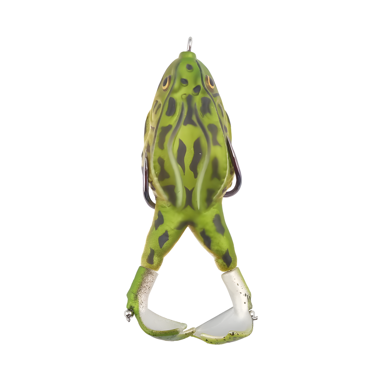 Frog Lure Double Propeller Legs Silicone Soft Baits 13.6g 16.6g Topwater Wobblers Artificial Bait For Bass Catfish Fishing Tools