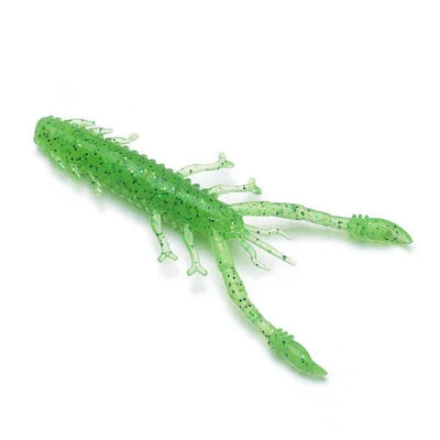 ELITELURE Floating Shrimp Soft Baits Strong resistance to biting Crawfish Silicone Wobblers NED Rig TEXAS Bass Fishing Tackle