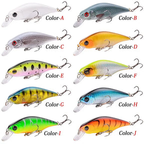 Aorace 1PCS Minnow Lures Floating Tungsten Ball Swimbait Iscas Artificial Pesca Leurre Fishing Wobbler Plastic Hard Bait