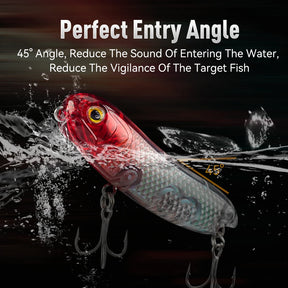 Kingdom Topwater Fishing Lure Z-Dog 3D Hologram 4.5g 7.5g 11.5g 19g Artificial Pencil Minnow Floating Hard Baits Surface Lures