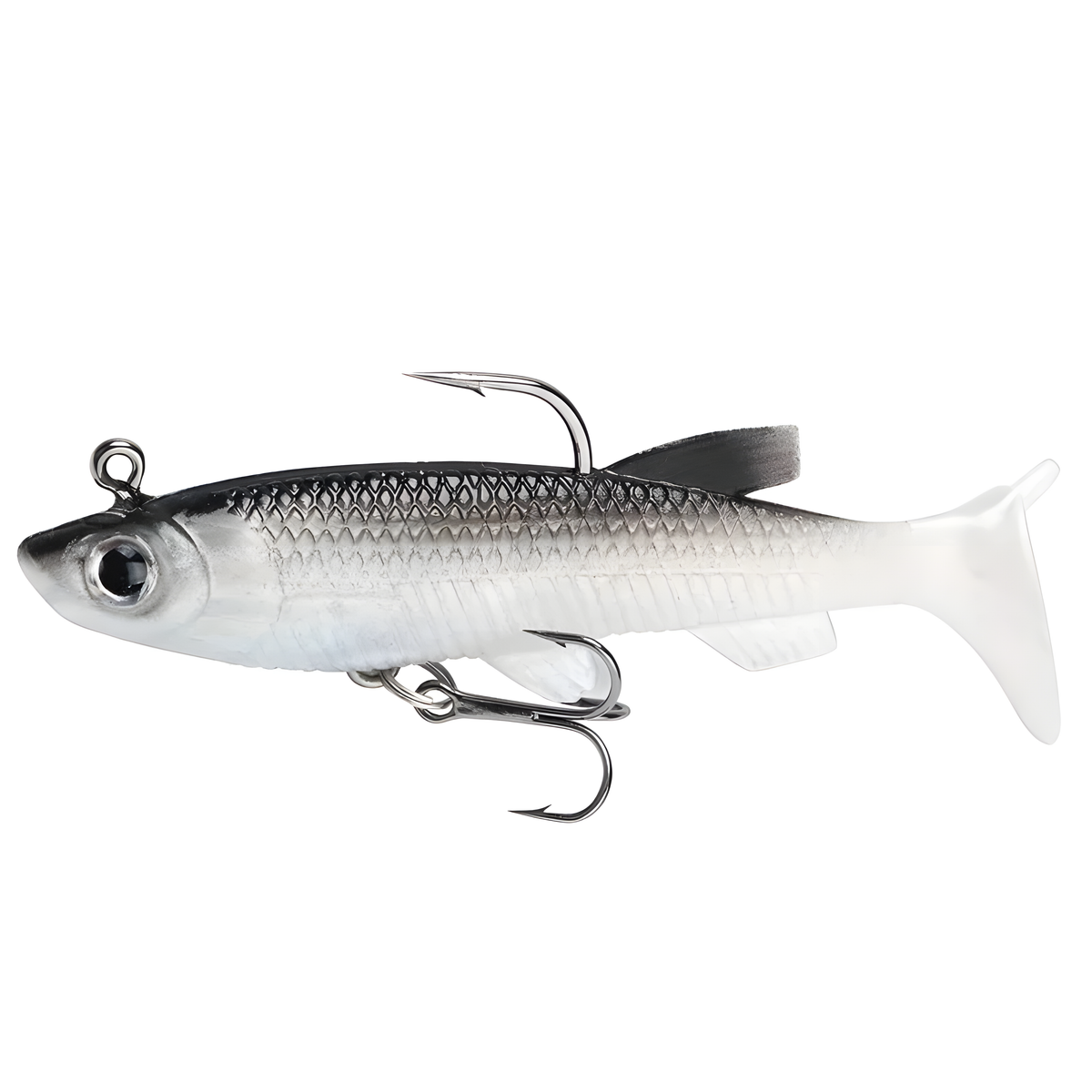 5pcs Kit Fishing Lure Soft Lure 8cm/ 2.8in Artificial Bait Cool Fishing Hooks