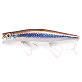 B&U Floating Minnow Jerkbait Lure Long Casting Lipless Wobblers Big Artificial Bait Saltwater Sea Bass Pike Fishing 3D Printing
