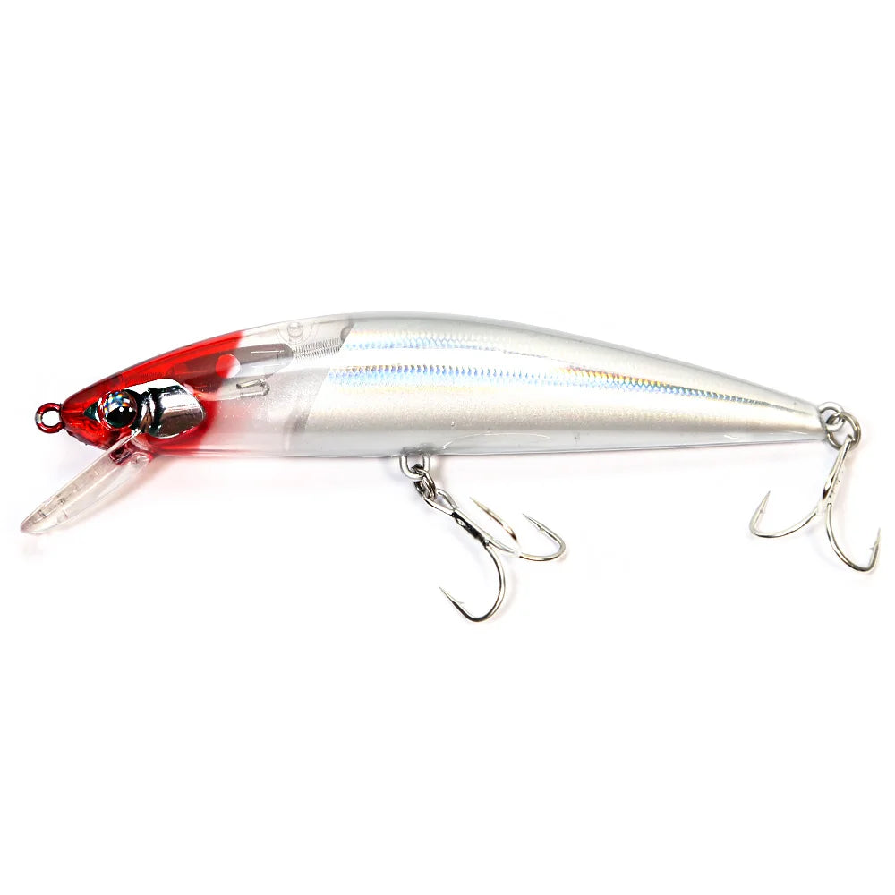 B&U 120mm 36.7g Minnow Sinking Fishing Lure Hard Plastic Trout Lure Artificial Bait Pesca Wobbler Fishing pike bass Crankbait