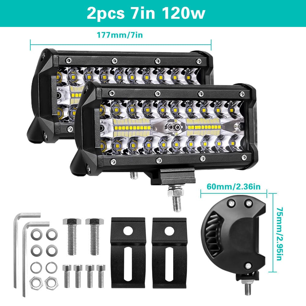 Kit Farol Auxiliar Luminark - 60-120W