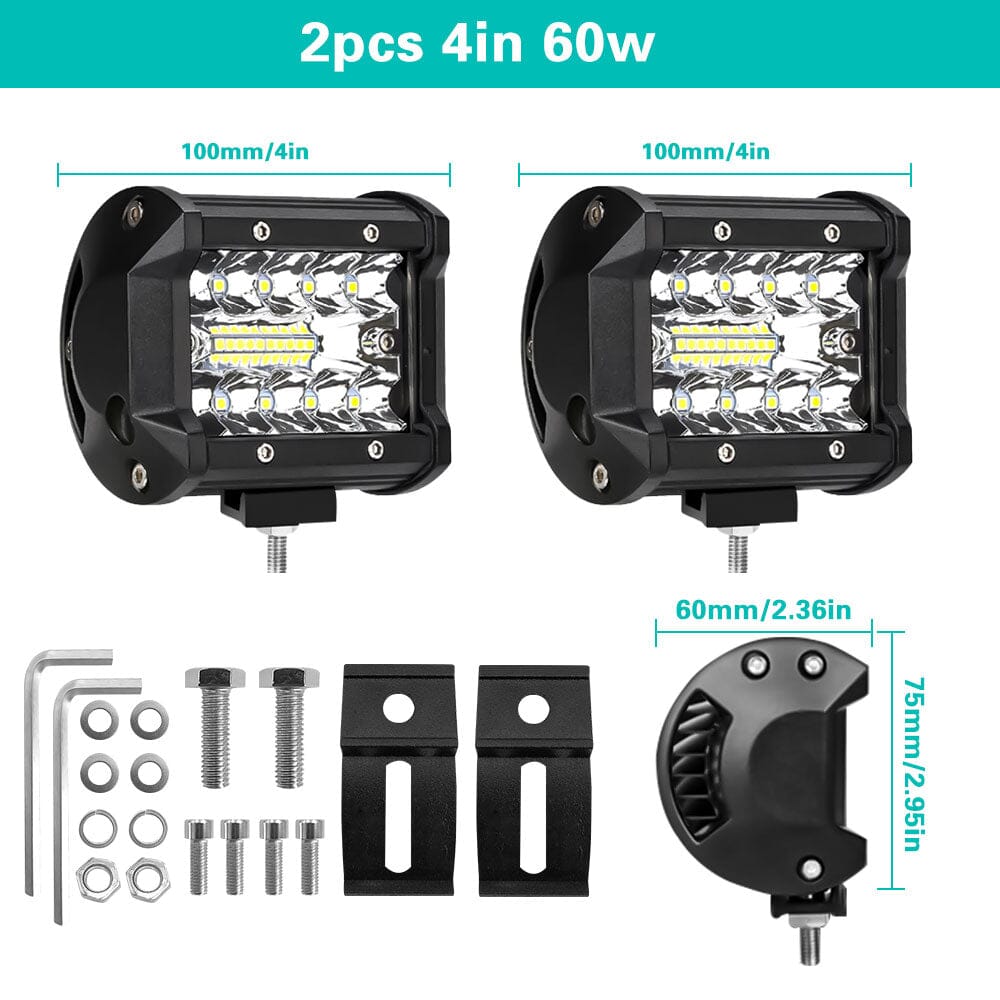 Kit Farol Auxiliar Luminark - 60-120W