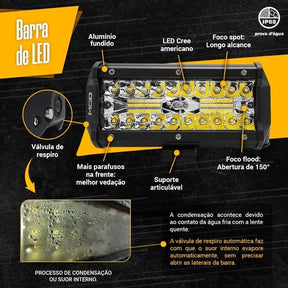 Kit Farol Auxiliar Luminark - 60-120W